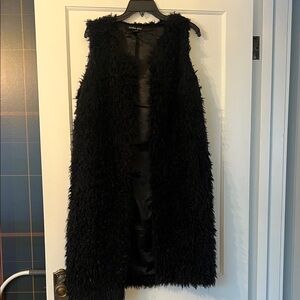 Double Zero Textured Black Vest